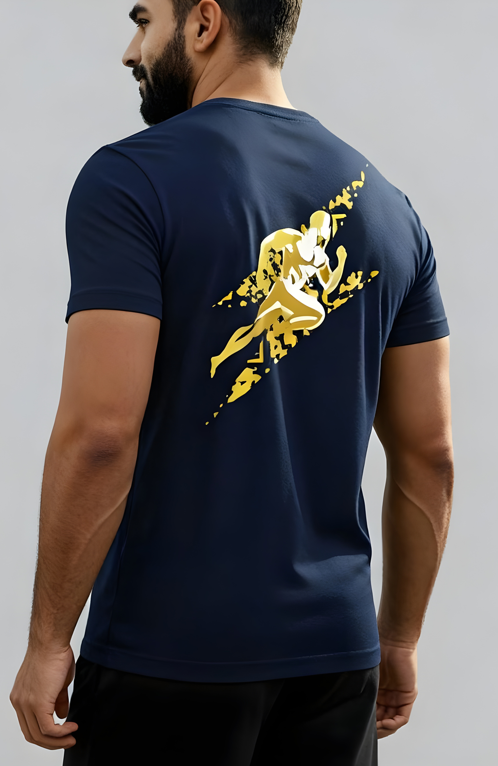 T-shirt Marine