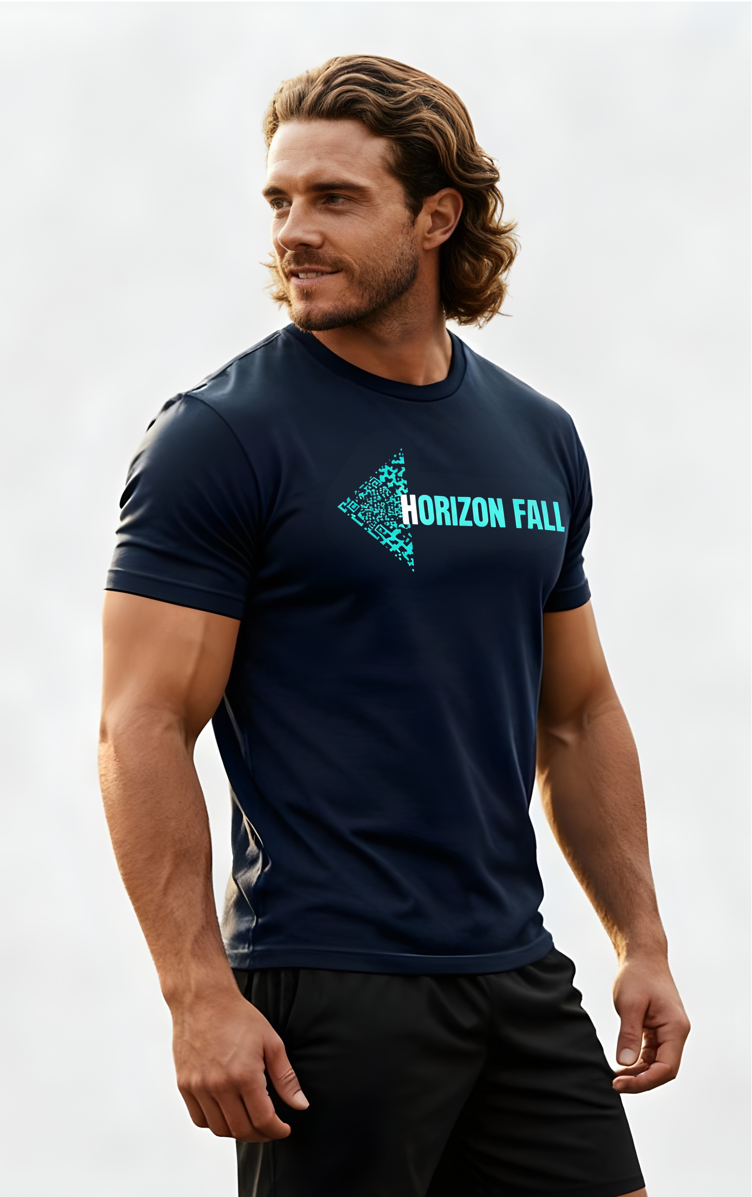T-shirt Marine